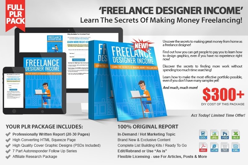 Freelance-Designer-Income-PLR