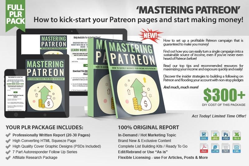 Mastering-Patreon-PLR