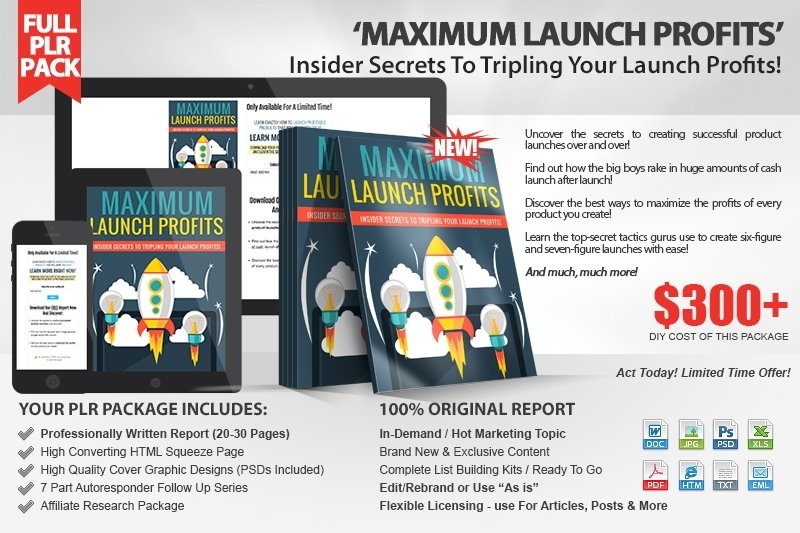 Maximum-Launch-Profits-PLR