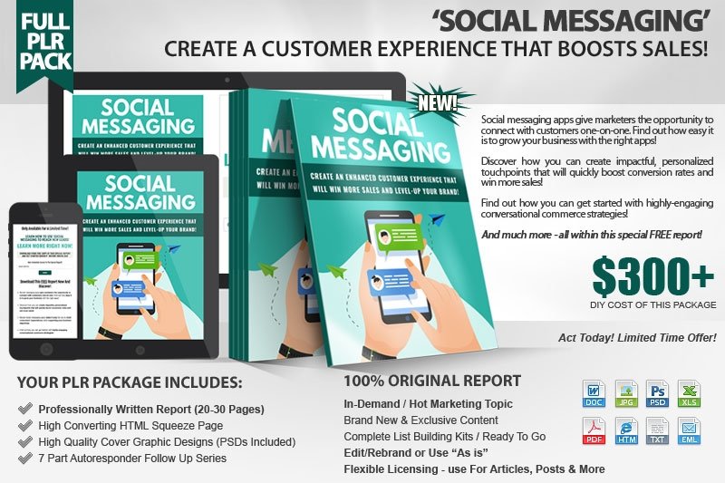 Social-Messaging-PLR