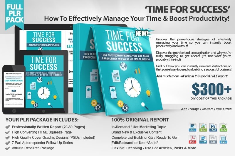 Time-For-Success-PLR